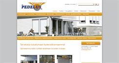 Desktop Screenshot of pedelux.fi